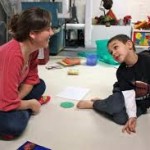 ABA Therapists work with children